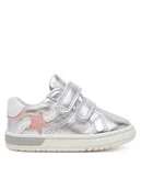 Buty dla dziewczynek - Primigi Sneakersy 7905122 S Srebrny - miniaturka - grafika 1