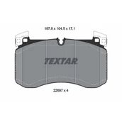 Klocki hamulcowe - Klocki hamulcowe - komplet TEXTAR 2269701 - miniaturka - grafika 1