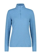 Koszulki sportowe damskie - CMP Koszulka funkcyjna w kolorze błękitno-białym - miniaturka - grafika 1