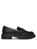 Półbuty damskie - Clarks Loafersy Orinoco3 Edge 26183172 Czarny - miniaturka - grafika 1