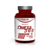 Witaminy i minerały - Evolite Omega 3-6-9 100kaps. Kwasy Tłuszczowe EPA DHA - miniaturka - grafika 1