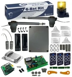 Genius Zestaw G-BAT 300 + Lampa GUARD + Odbojnik - Zestawy do bram - miniaturka - grafika 1