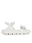 Buty dla dziewczynek - Primigi Sandały 7938511 S Biały - miniaturka - grafika 1