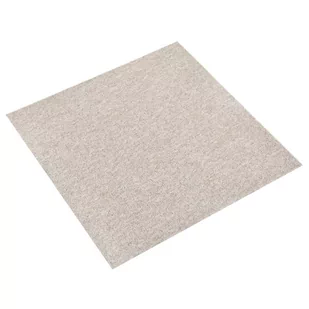 Lumarko Podłogowe płytki dywanowe, 20 szt., 5 m², 50x50 cm, jasnobeżowe - Panele podłogowe - miniaturka - grafika 3