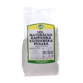 Sól - Smakosz Sól kamienna kłodawska niejodowana miałka 1kg 14462 - miniaturka - grafika 1