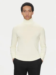 Calvin Klein Golf Superior K10K110420 Écru Slim Fit - Swetry męskie - miniaturka - grafika 1