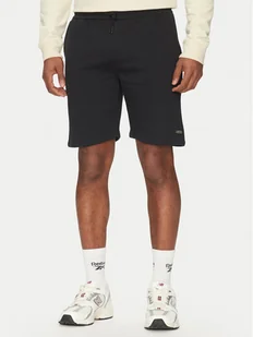 Blend Szorty sportowe 20714198 Czarny Regular Fit - Spodenki męskie - miniaturka - grafika 1