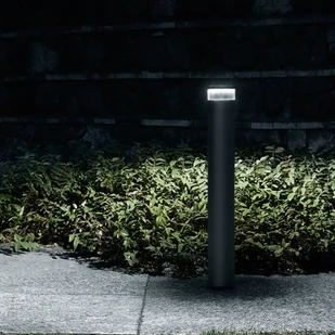 Flos Architectural Słupek oświetleniowy LED Pointbreak Bollard 2, czarny - Lampy ogrodowe - miniaturka - grafika 1