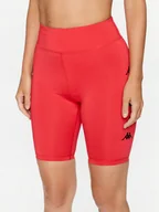 Spodenki damskie - Kappa Szorty sportowe 312084 Różowy Skinny Fit - miniaturka - grafika 1