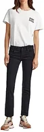Spodnie damskie - Pepe Jeans Dżinsy damskie Saturn, Czarny (Denim-xg1), 26W / 32L - miniaturka - grafika 1