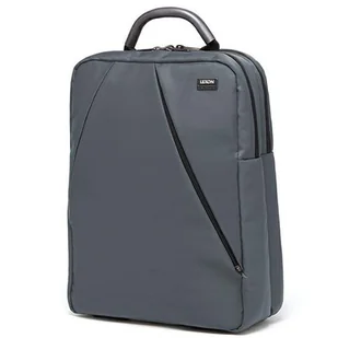 Plecak na laptopa LEXON Premium+ Double 16 cali Szary - Torby na laptopy - miniaturka - grafika 1
