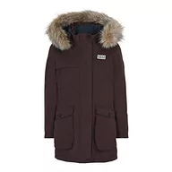 Kurtki i płaszcze dla dziewczynek - LEGO Dziewczęca kurtka, ciemny brąz., 104 cm - miniaturka - grafika 1