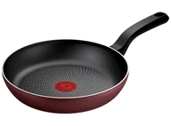 Patelnie - Patelnia TEFAL Simply Cook H0580702 30cm Bordowy - miniaturka - grafika 1