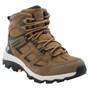 Buty turystyczne Jack Wolfskin VOJO 3 TEXAPORE MID W brown / apricot - 3 - Buty trekkingowe damskie - miniaturka - grafika 1