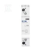 Silniki elektryczne i akcesoria - Eaton Stycznik instalacyjny, 20A, 230V AC, 1NC CR2001230A - miniaturka - grafika 1