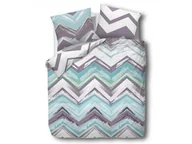 Pościel - Darymex Satynowa pościel Villalba zigzag 220x200 dx-220-psc-14661 - miniaturka - grafika 1