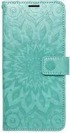 Etui i futerały do telefonów - Kabura MEZZO Book do SAMSUNG A17 mandala zielony - miniaturka - grafika 1