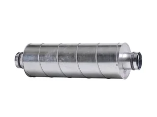 Tłumik akustyczny kanałowy TK50 Forvent fi 100 mm (900 mm) - Akcesoria i części do okapów - miniaturka - grafika 1