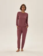 Piżamy damskie - Piżama Jill - fiołkowo-różowy (mauve) S - miniaturka - grafika 1