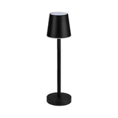 Lampy stojące - Lampka Biurkowa Nocna V-TAC 3W LED Ładowanie Ściemnianie Czarna VT-7703 4000K 70lm - miniaturka - grafika 1