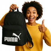 Plecaki szkolne i tornistry - Plecak Czarny Szkolny do Szkoły na Wycieczkę A4 Duży MOCNY Oryginalny Sport - miniaturka - grafika 1