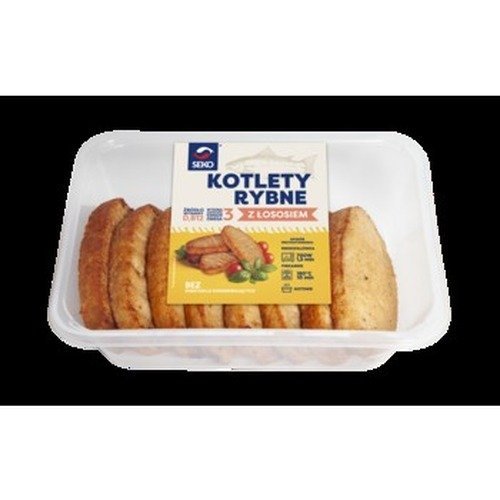 Kotlety rybne z dorsza i warzywami 700 g