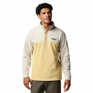 Bluzy męskie - Męska bluza polarowa Columbia Steens Mountain Half Snap II sand dune - L - miniaturka - grafika 1