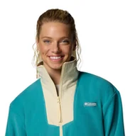Bluzy damskie - Polar damski Columbia SEQUOIA GROVE niebieski 2085313330 - miniaturka - grafika 1