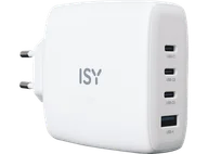Zasilacze do laptopów - Ładowarka sieciowa ISY IAC-5140-WT 140W GAN Biały - miniaturka - grafika 1
