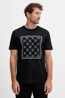 Koszulki męskie - Joop! t-shirt bawełniany męski kolor czarny z nadrukiem 30047429 - miniaturka - grafika 1