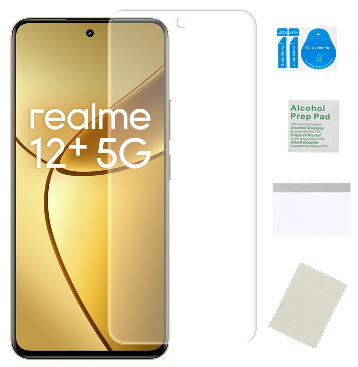 Folia ochronna do REALME 12 PLUS 5G hydrożelowa na ekran mocna cienka TPU