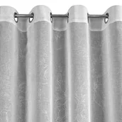 Firany - Firana gotowa EUROFIRANY Anita 140 x 270 cm Biało-srebrny - miniaturka - grafika 1