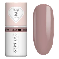 Lakiery hybrydowe - Semilac Lakier do paznokci Easy Off, L13 Mocha Cream - miniaturka - grafika 1