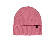 Czapki męskie - Czapka 100% Merino - Różowa One size - miniaturka - grafika 1