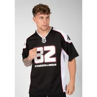 Koszulki sportowe męskie - Koszulka fitness męska Gorilla Wear Athlete T-shirt 2.0 Dennis James - miniaturka - grafika 1