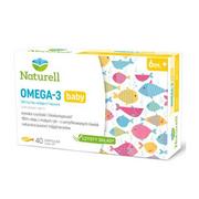 Przeziębienie i grypa - Naturell Omega-3 Baby Kapsułki Twist-off 40 Szt. - miniaturka - grafika 1