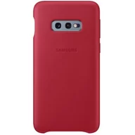 Etui i futerały do telefonów - Samsung Etui Leather Cover do Galaxy S10E Czerwony EF-VG970LREGWW - miniaturka - grafika 1