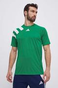 Koszulki męskie - adidas Performance t-shirt treningowy Fortore 23 kolor zielony z aplikacją IT5655 - miniaturka - grafika 1