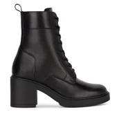 Botki damskie - Botki Gino Rossi FERGIE-27851PE Czarny - miniaturka - grafika 1