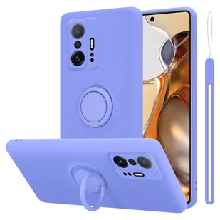 Pokrowiec Do Xiaomi 11T / 11T PRO w LIQUID JASNY FIOLET Etui TPU Obudowa Ochronny Case Cover Plecki Cadorabo - Etui i futerały do telefonów - miniaturka - grafika 1