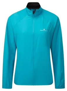 RONHILL Kurtka biegowa damska CORE JACKET azure/bright white - Kurtki damskie - miniaturka - grafika 1