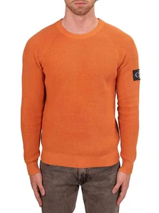 Calvin Klein Sweter w kolorze pomarańczowym - Swetry męskie - miniaturka - grafika 1