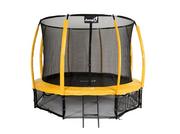 Trampoliny - Jumpi Trampolina ogrodowa Maxy Comfort Plus z siatką wewnętrzną 10FT 312cm TR10FTYELL - miniaturka - grafika 1