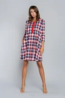 Piżamy damskie - Rugia koszula 3/4 rękaw - Italian Fashion - miniaturka - grafika 1