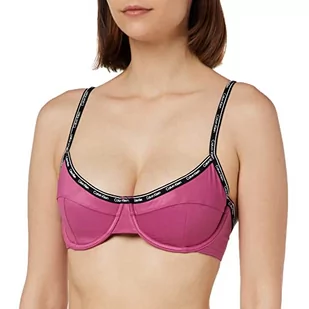 Calvin Klein Damskie biustonosze balkonowe, różowy, 70D - Biustonosze - miniaturka - grafika 1