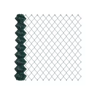 Ogrodzenia - Siatka ogrodzeniowa pleciona 1.5x10 m zielona - miniaturka - grafika 1