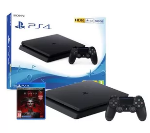 Sony PlayStation 4 Slim - 500GB + Diablo IV - Konsole Playstation - miniaturka - grafika 1