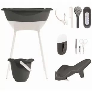 Luma Wanienka dla dziecka z akcesoriami, szara, L10403 Atelier 49 - Wanienki dla dzieci - miniaturka - grafika 1