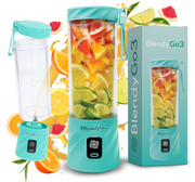 Blendery ręczne - Oryginalny Blender Bezprzewodowy BlendyGo 3 Miętowy USB - miniaturka - grafika 1