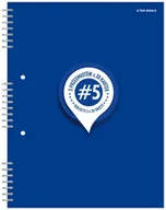 Zeszyty szkolne - kołozeszyt student book a5 - miniaturka - grafika 1